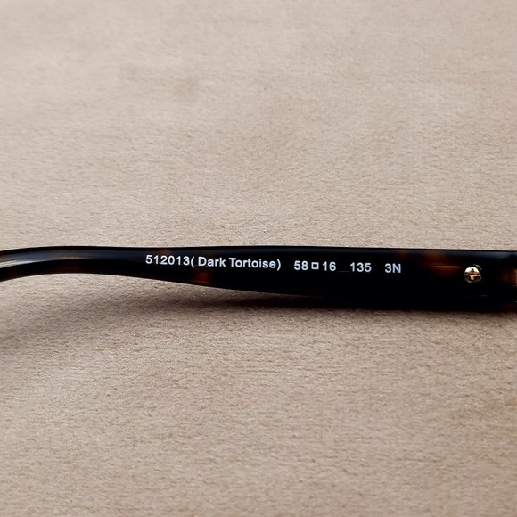 Coach Kissing C Sunglasses HC8146 Dark Tortoise - Picture 8 of 8